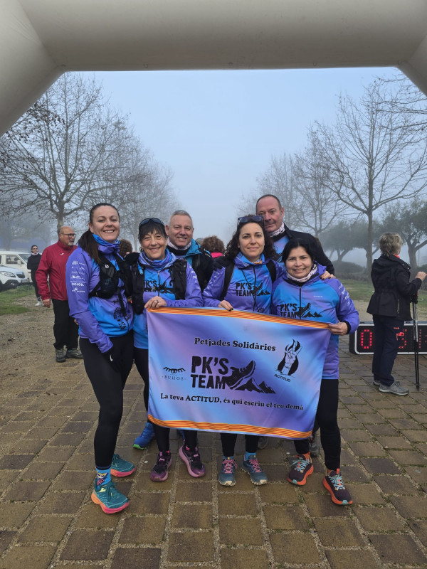 Colaborant amb l'equip de Pk's Team en les seves causes solidàries