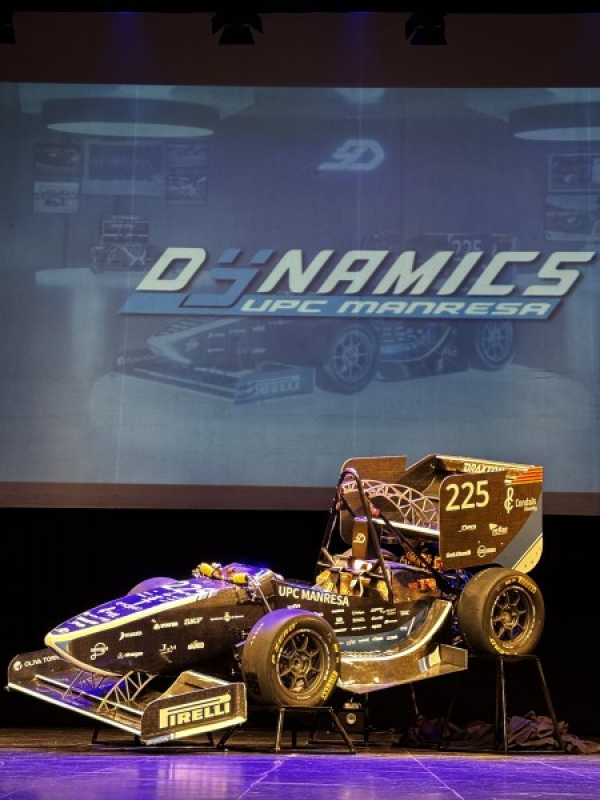 Collaboration une nouvelle fois avec l'équip Dynamics de l'UPC Manresa pour la Formula Student  ¡¡